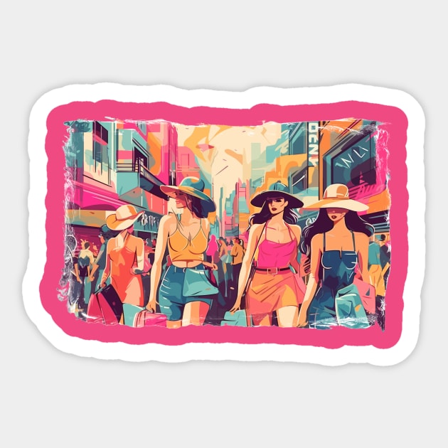 Modern Shopping Spree Sticker by Teresa's Store 1